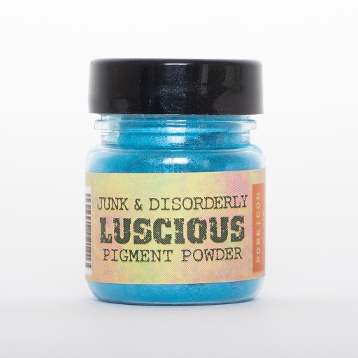 Luscious Pigment Powder - Poseidon Blue (25ml)